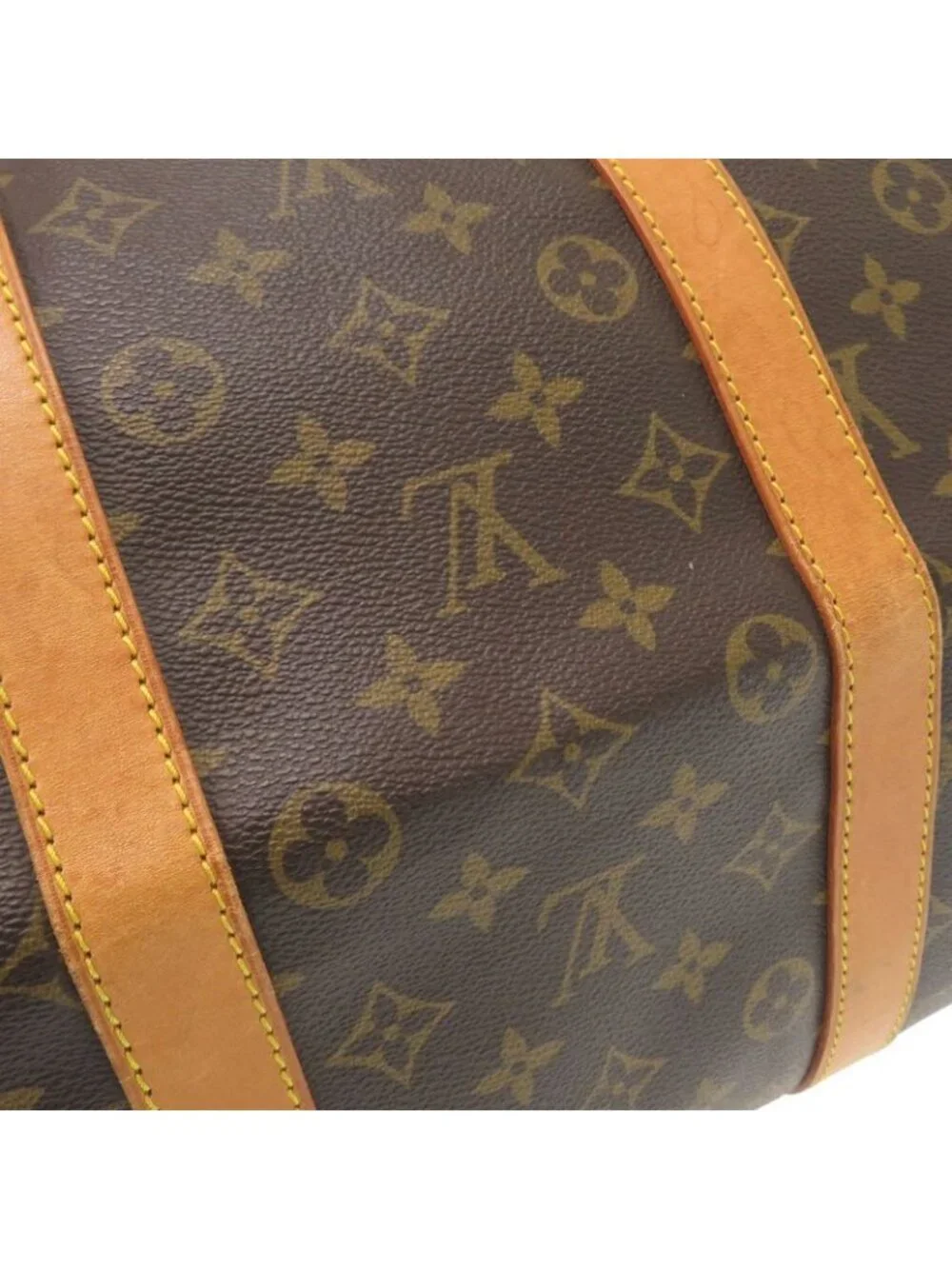 Louis Vuitton Keepall Bandouliere 55 Monogram Boston Bag - Picture 9 of 10